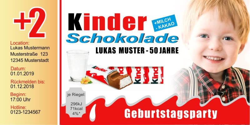 Originelle Einladungskarten zum 50 Geburtstag