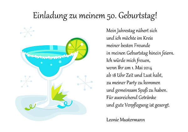 personalisierte Einladungen zum Geburtstag