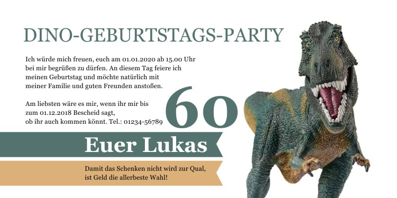 Originelle Einladungskarten zum 50 Geburtstag