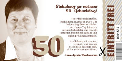 Originelle Einladungskarten 50 Geburtstag
